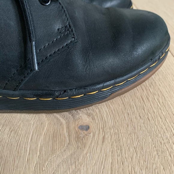 Doc Marten’s Cavendish Black Shoes - Sz 6 - Picture 7 of 9